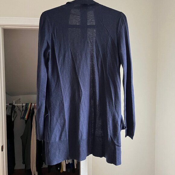 Navy Blue Promod Cardigan - Size Small - Picture 3 of 3